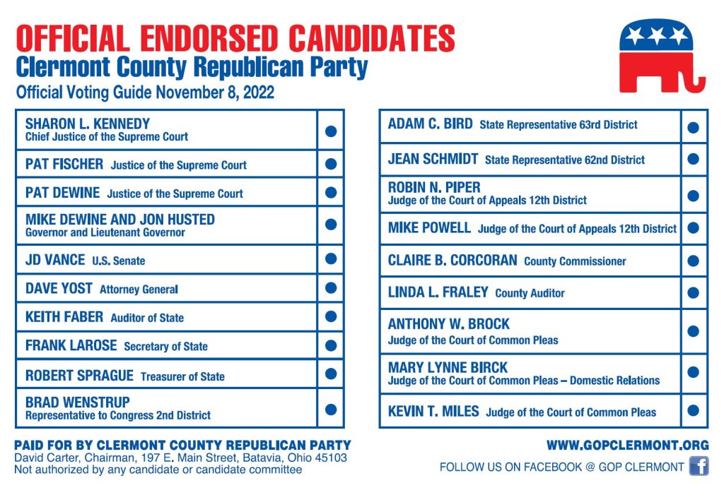 Republican Sample Ballot 2024 Daisey Adelind