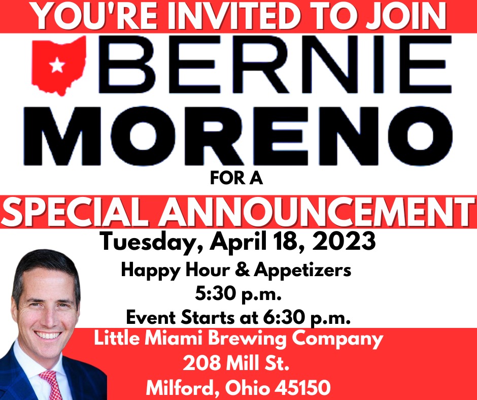 Bernie Moreno Special Event